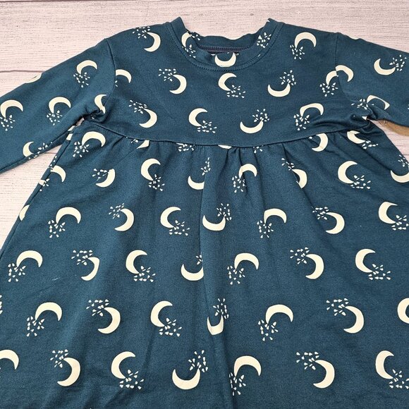 NWT‎ Wyldson Toddler Girls Moon Dress Teal Green Size 4Y - Picture 2 of 4